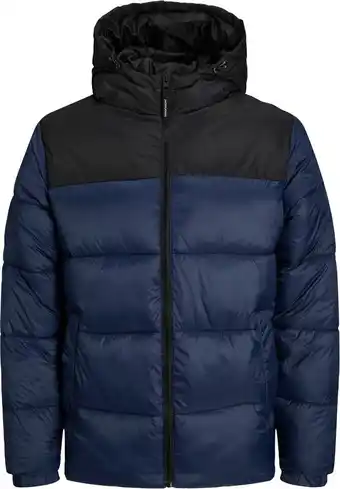 Bol.com JACK&JONES JJETOBY PUFFER HOOD SN Heren Jas - Maat S aanbieding