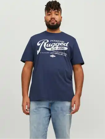 Bol.com JACK&JONES PLUS JJEJEANS TEE SS O-NECK NOOS 23/24 PLS Heren T-shirt - Maat EU3XL US1XL aanbieding