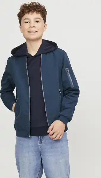 Bol.com JACK&JONES JUNIOR JJERUSH BOMBER NOOS JNR Jongens Bomberjack - Maat 164 aanbieding