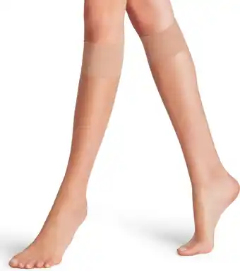 Bol.com FALKE Shelina glanzend ultra transparant 12 Denier pantykousen dames huidskleur - Maat 35-38 aanbieding