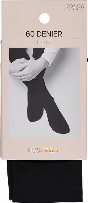 Bol.com ONLY KOGSAGA 2-PACK 60 DEN TIGHTS NOOS Meisjes Panty - Maat 122/128 aanbieding