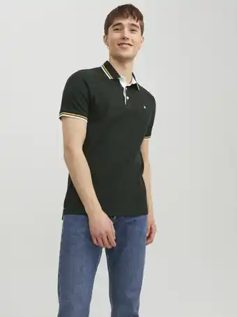Bol.com JACK&JONES JJEPAULOS POLO SS NOOS Heren Poloshirt - Maat S aanbieding