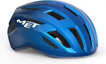 Bol.com MET Vinci MIPS Fietshelm - Maat M - Blue Metallic Glossy aanbieding