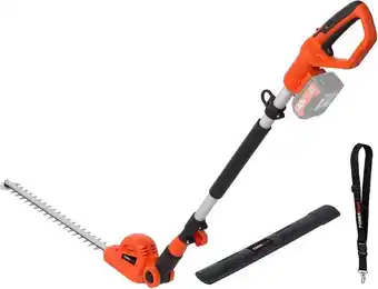 Bol.com Powerplus Dual Power POWDPG7538 Accu Telescopische heggenschaar - 40V - 550 mm snijbreedte - Zonder Accu en lader aanbieding