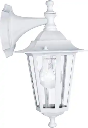 EGLO Laterna 5 - Buitenverlichting - Wandlamp - 1 Lichts - Wit - Helder