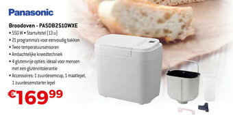 Exellent Panasonic Broodoven PASDB2510WXE aanbieding