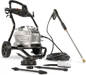 Bol.com Powerplus POWXG90430 Hogedrukreiniger - 3100W - max. 190 bar - 660 l/h - Incl. 10m slang en accessoires aanbieding