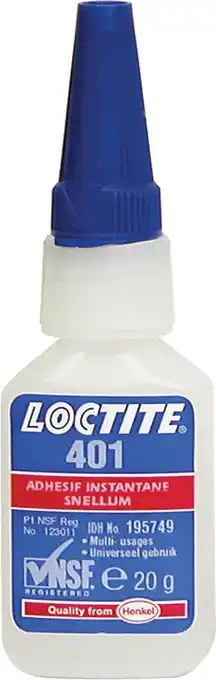 Bol.com LOCTITE 401 Secondenlijm 20 gram - Transparant aanbieding