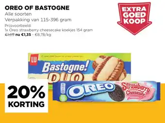 Jumbo Oreo of Bastogne 115-396g aanbieding