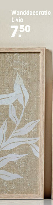 Kwantum Wanddecoratie Livia aanbieding