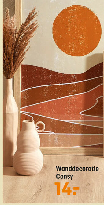 Kwantum Wanddecoratie Consy aanbieding