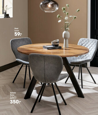 Kwantum Eettafel Romo aanbieding
