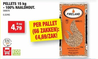Hubo Pellets 15kg - 100% Naaldhout aanbieding