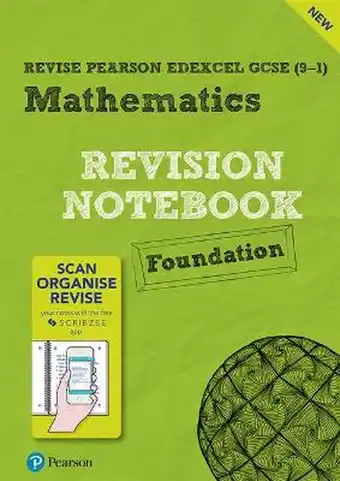 Bol.com REVISE Edexcel GCSE Maths 2015- Pearson REVISE Edexcel GCSE (9-1) Maths Foundation Revision Notebook: For 2024 and 2025 asses aanbieding