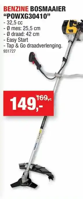 Hubo Benzine Bosmaaier "PPWXG30410" aanbieding
