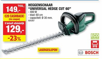 Hubo Heggenschaar "Universal Hedge Cut 60" aanbieding