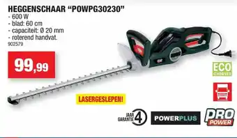 Hubo Heggenschaar "POWPG30230" aanbieding