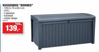 Hubo Kussenbox "Borneo" aanbieding
