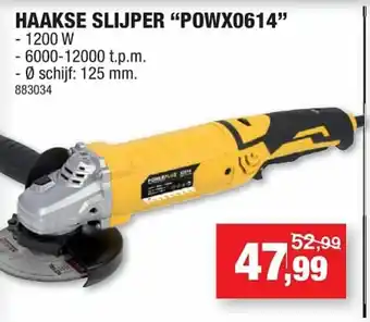 Hubo Haakse Slijper "POWX0614" aanbieding