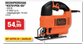 Hubo Decoupeerzaag "KS701PEK-QS" aanbieding