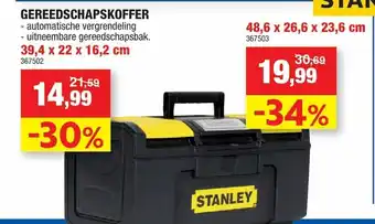 Hubo Gereedschapskoffer 39,4 x 22 x 16,2 cm aanbieding