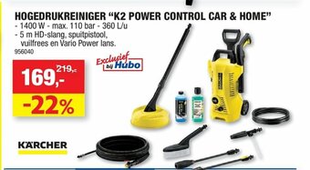 Hubo Hogedrukreiniger "K2 Power Control Car & Home" aanbieding