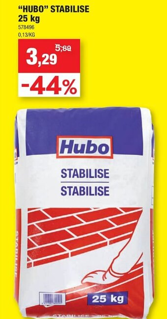 Hubo "Hubo" Stabilise 25kg aanbieding