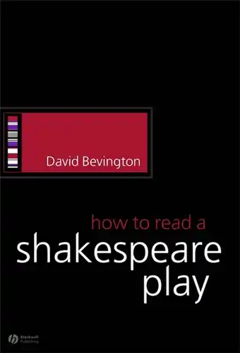 Bol.com How To Read A Shakespeare Play aanbieding