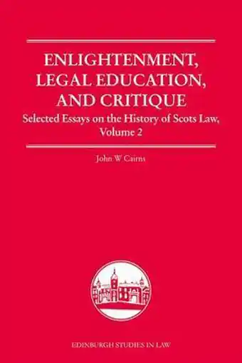 Bol.com Enlightenment, Legal Education, and Critique aanbieding