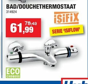 Hubo Bad/Douchethermostaat aanbieding