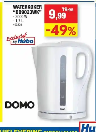 Waterkoker " D09023WK"