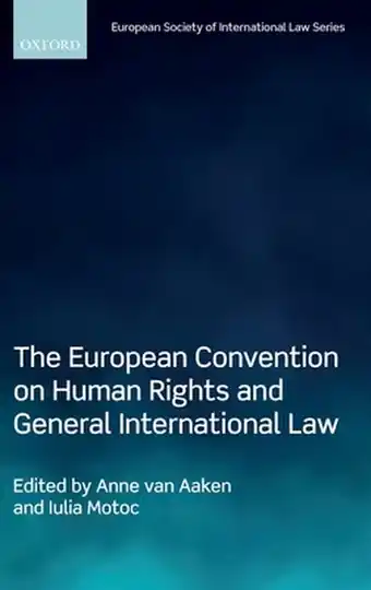Bol.com The European Convention on Human Rights and General International Law aanbieding