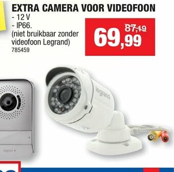 Hubo Extra Camera Voor Videofoon aanbieding