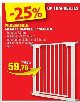 Hubo Op Traphekjes Metalen Traphekje "Nathalie" aanbieding