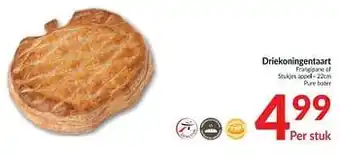 Intermarché Dìekoningentaart frangipane of stukjes appel aanbieding