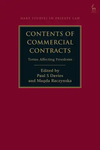 Bol.com Hart Studies in Private Law- Contents of Commercial Contracts aanbieding