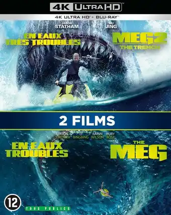 Bol.com The Meg 1 - 2 (4K Ultra HD Blu-ray) aanbieding