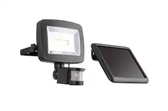 Globo solair projecteur LED avec détecteur noir 3W