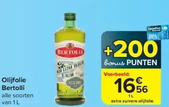 Carrefour Olijfolie Bertolli 1L aanbieding