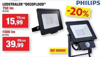 Hubo Ledstraler decoflood aanbieding