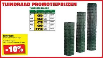 Bouwcenter Frans Vlaeminck Tuindraad classic aanbieding