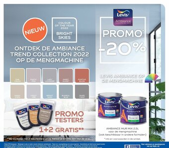 Hubo Levis Ambiance Op De Mengmachine aanbieding