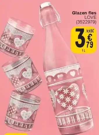 Cora Glazen fles aanbieding