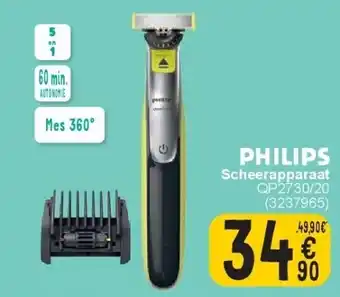 Cora Scheerapparaat aanbieding