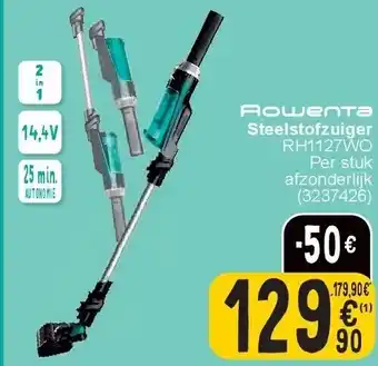 Cora Steelstofzuiger RH1127WO aanbieding