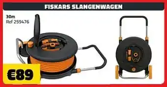 Bouwcenter Frans Vlaeminck Fiskars slangenwagen aanbieding