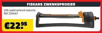 Bouwcenter Frans Vlaeminck Fiskars zwenksproeier aanbieding