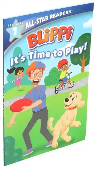 Bol.com It's Time to Play Blippi Allstar Readers, Prelevel 1 aanbieding