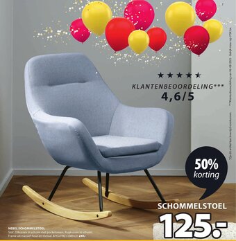 Jysk Nebel Schommelstoel aanbieding