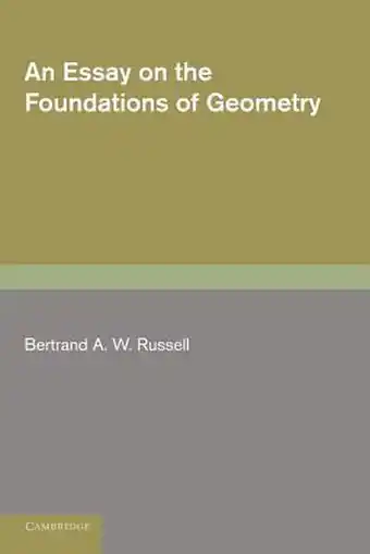Bol.com An Essay on the Foundations of Geometry aanbieding